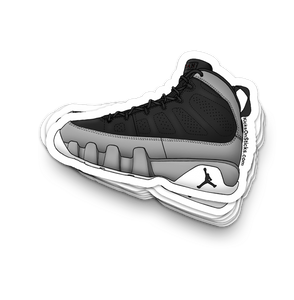 Jordan  9 "Particle Grey" Sneaker Sticker