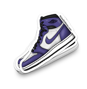 Jordan 1 "CMFT Purple" Sneaker Sticker