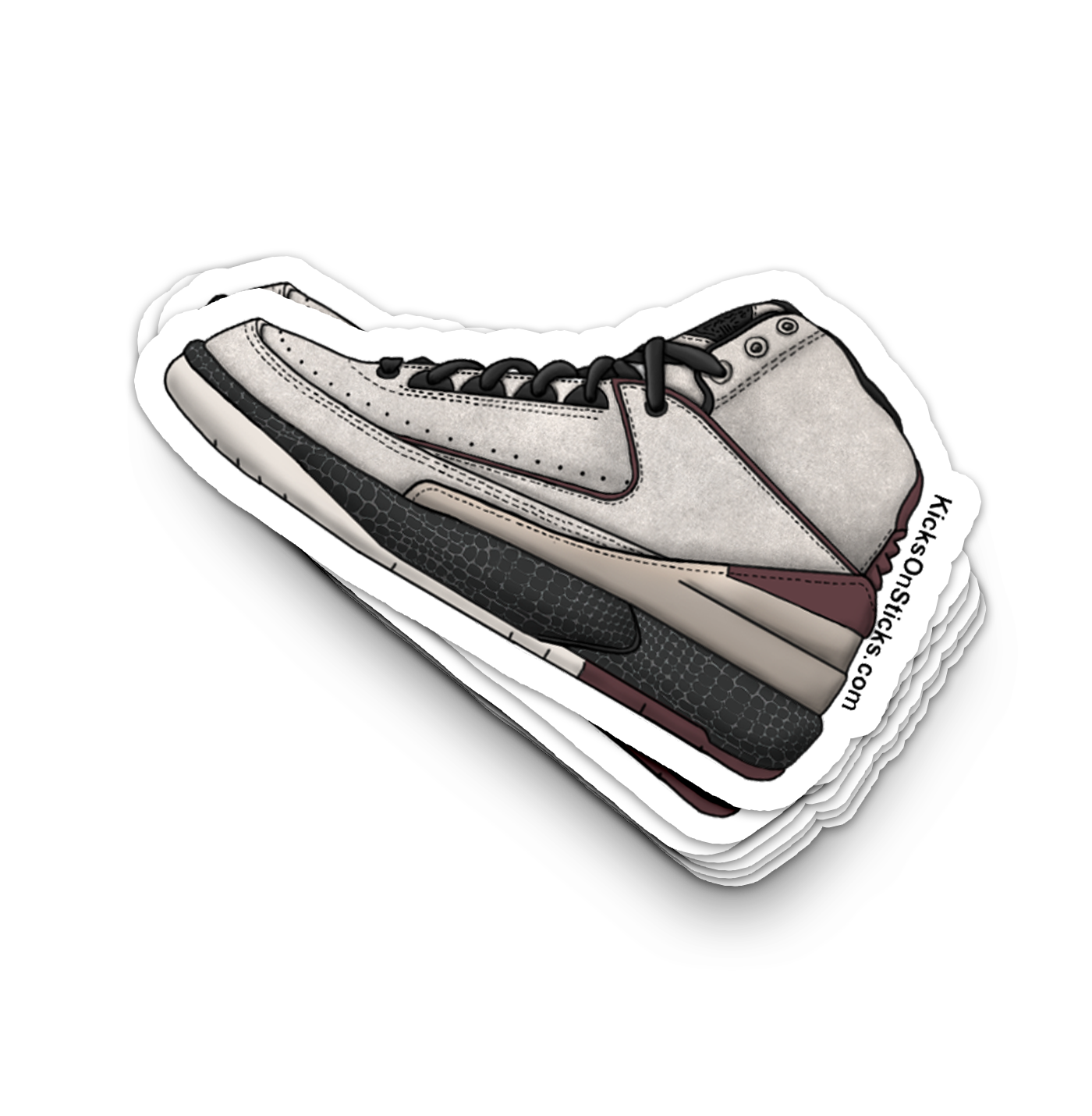 Jordan 2 "A Ma Maniere" Sneaker Sticker