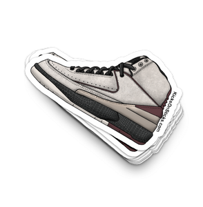 Jordan 2 "A Ma Maniere" Sneaker Sticker