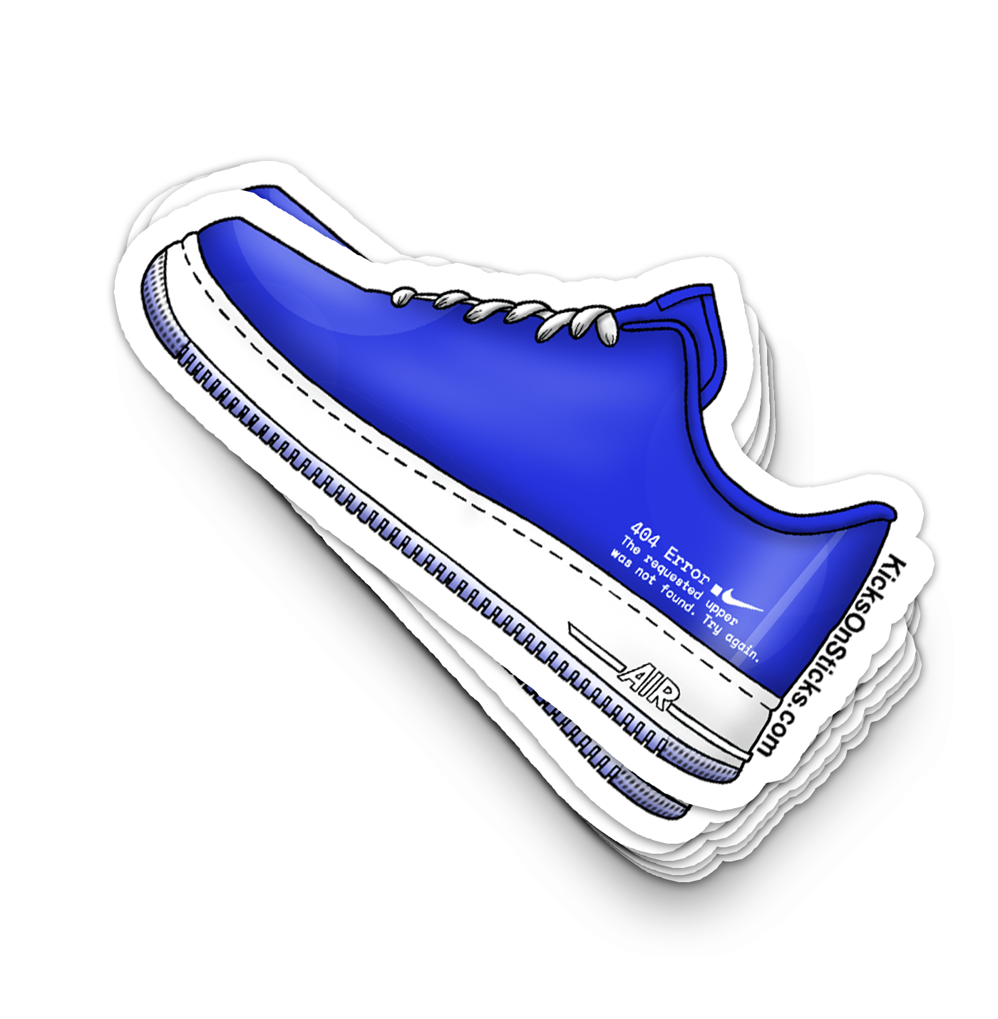 Air Force 1 Low "404 Error" Sneaker Sticker