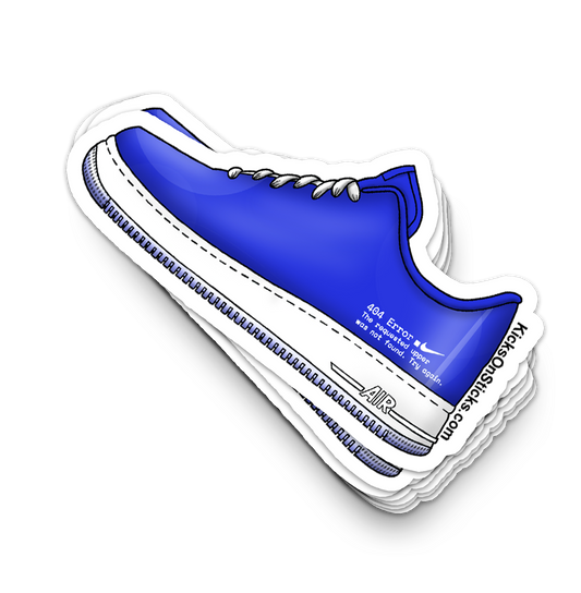 Air Force 1 Low "404 Error" Sneaker Sticker