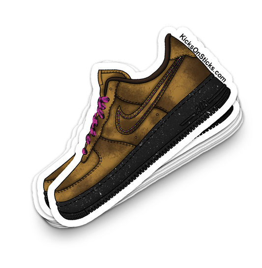 Air Force 1 Low "Boucle Coco" Sneaker Sticker