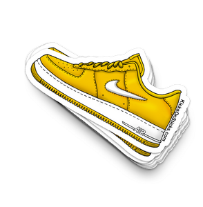 Air Force 1 Low "COTM Yellow Jewel" Sneaker Sticker