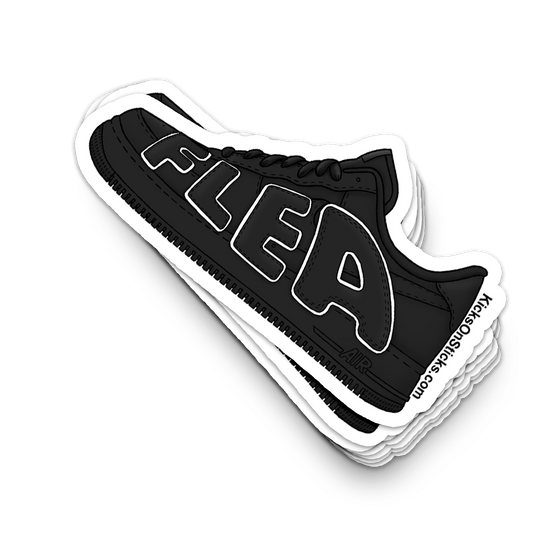 Air Force 1 Low "CPFM Flea Black White" Sneaker Sticker
