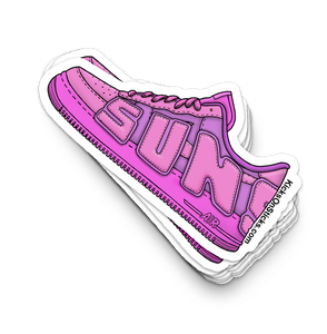 Air Force 1 Low "CPFM Sun Fuchsia" Sneaker Sticker