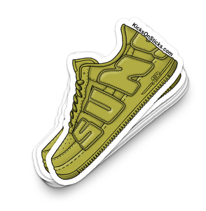 Air Force 1 Low "CPFM Sun Moss" Sneaker Sticker