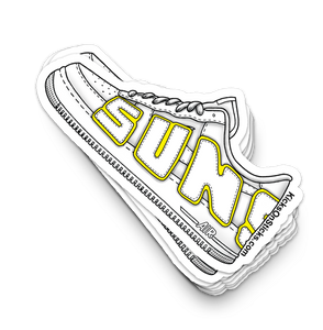 Air Force 1 Low "CPFM Sun White Yellow" Sneaker Sticker