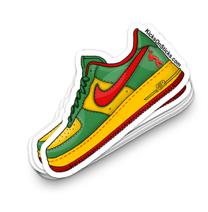 Air Force 1 Low "Concrete Boys Lucky Green" Sneaker Sticker