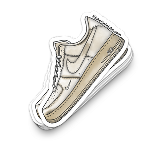 Air Force 1 Low "Dirty Triple White" Sneaker Sticker
