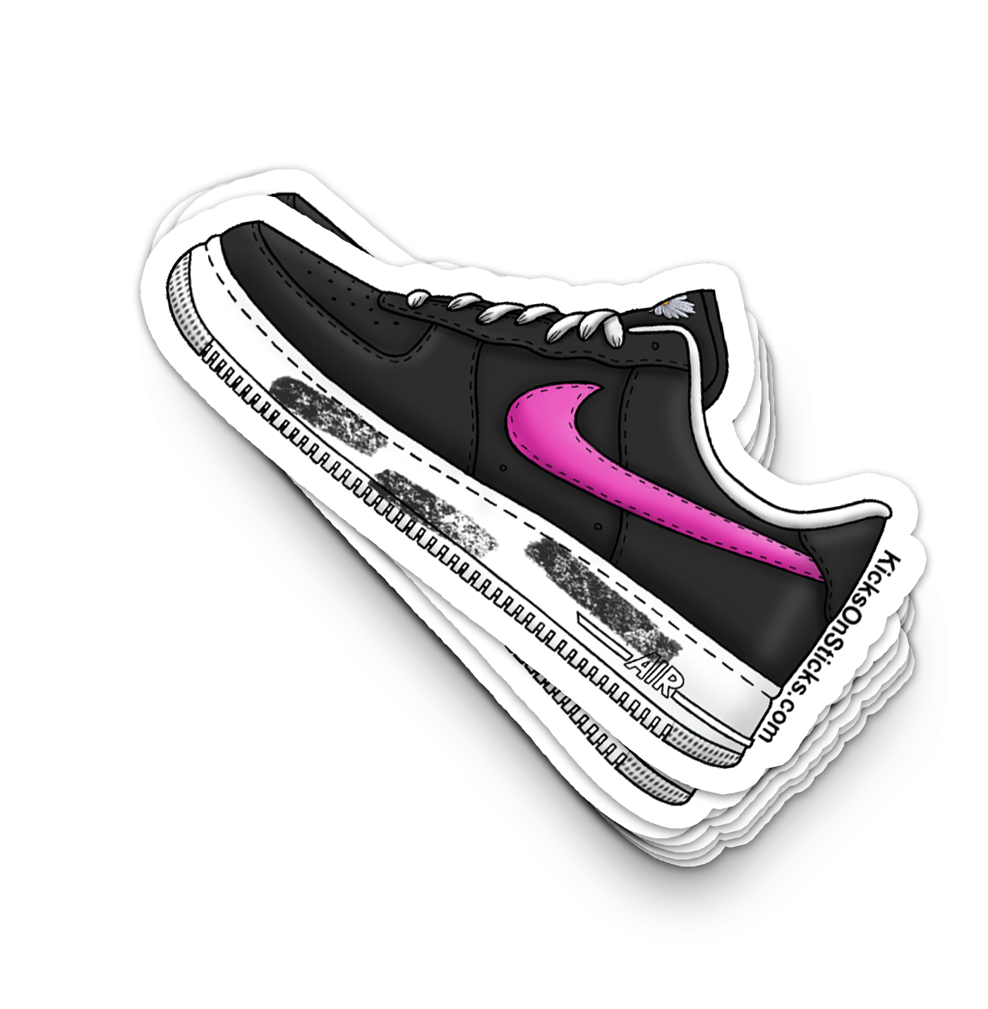 Air Force 1 Low "G Dragon Paranoise 3.0" Sneaker Sticker