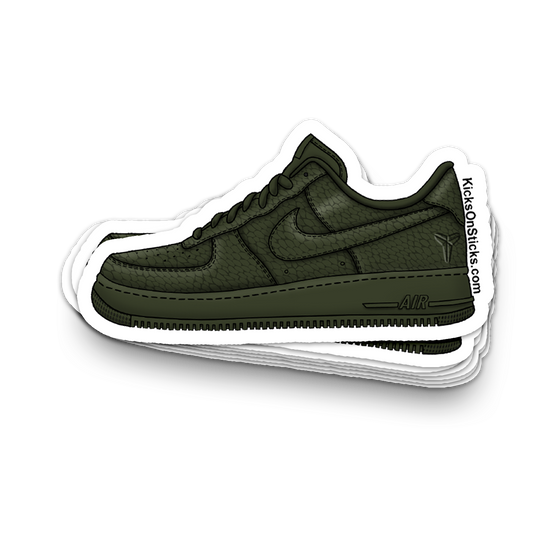 Air Force 1 Low "Kobe Snake Cargo Khaki" Sneaker Sticker