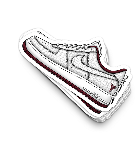 Air Force 1 Low "Kobe Merion Home" Sneaker Sticker
