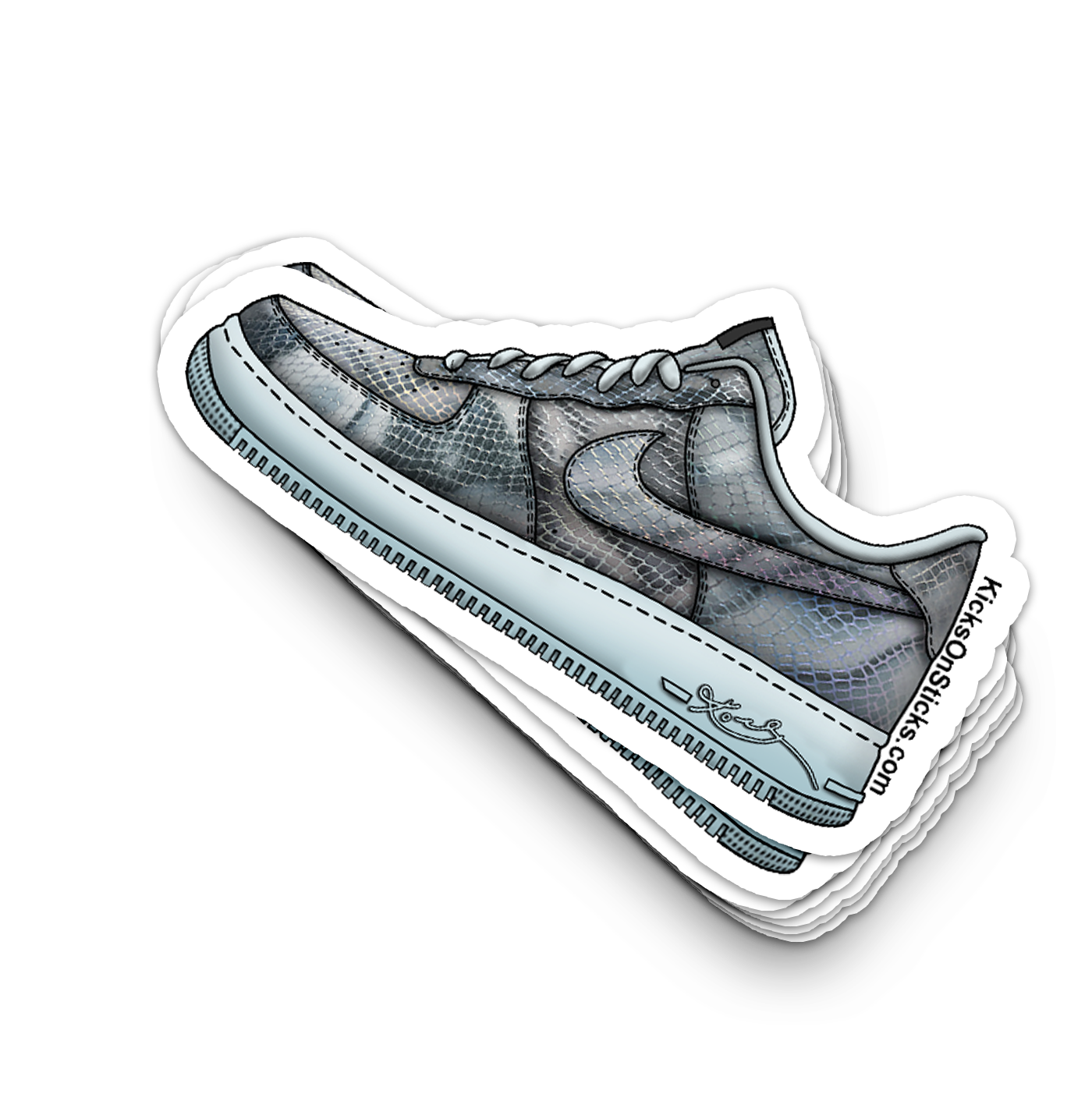 Air Force 1 Low "Kobe Lenticular" Sneaker Sticker