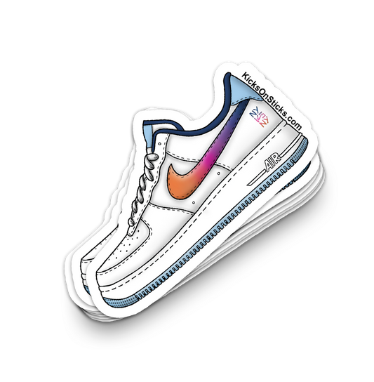 Air Force 1 Low "NY vs NY 2024" Sneaker Sticker
