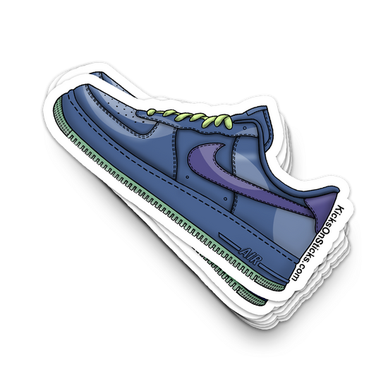 Air Force 1 Low "Patent Pack Grape Ice" Sneaker Sticker