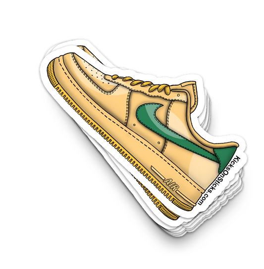 Air Force 1 Low "Patent Pack Topaz Gold" Sneaker Sticker