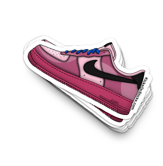 Air Force 1 Low "Pink Cooler Mulberry" Sneaker Sticker