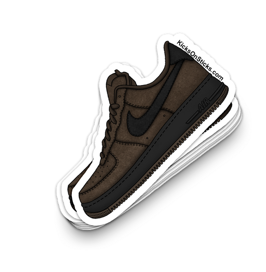 Air Force 1 Low "SB Chocolate" Sneaker Sticker