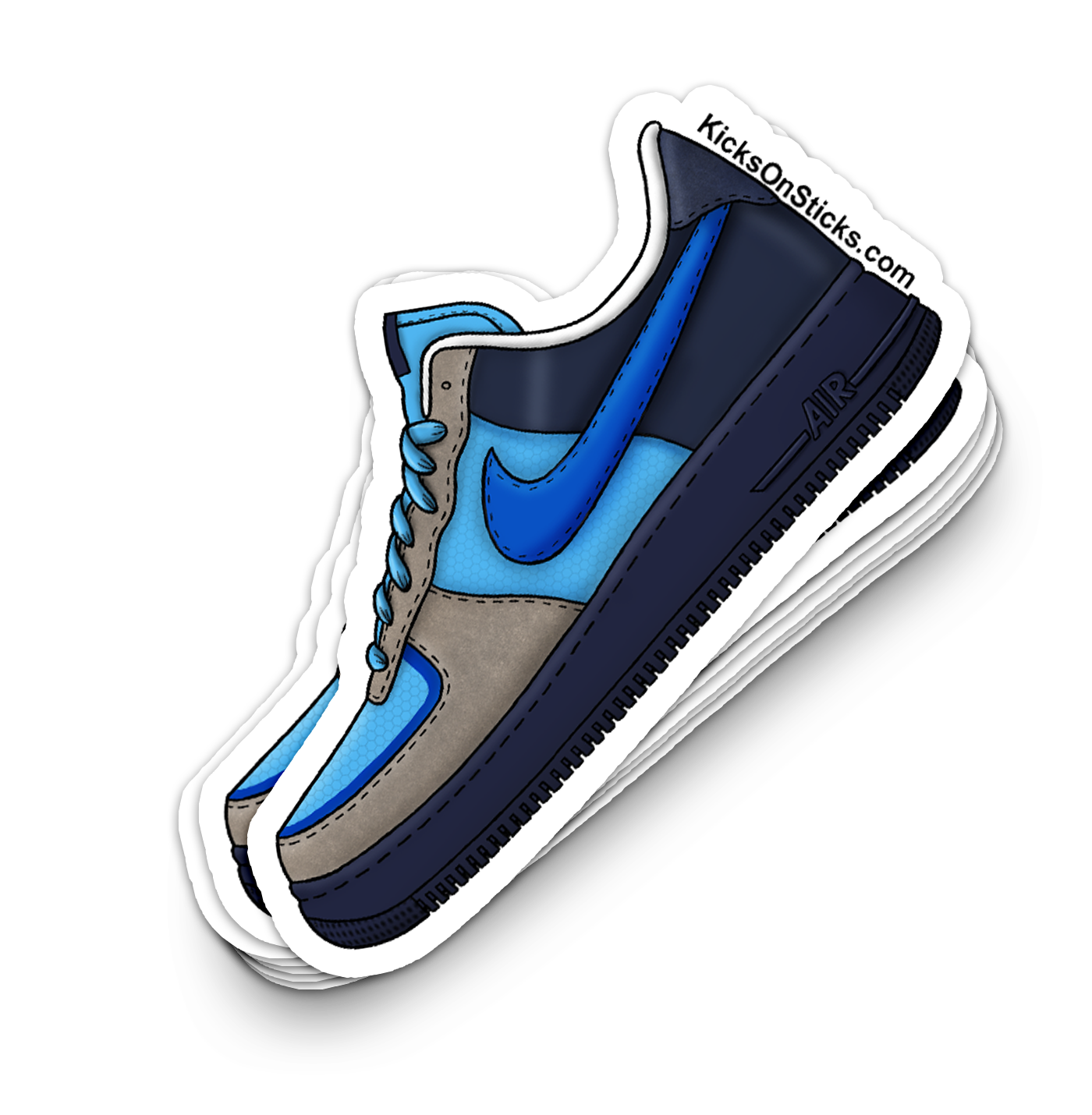 Air Force 1 Low "Stash 2024" Sneaker Sticker