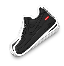 Air Force 1 Low "Supreme Black" Sneaker Sticker