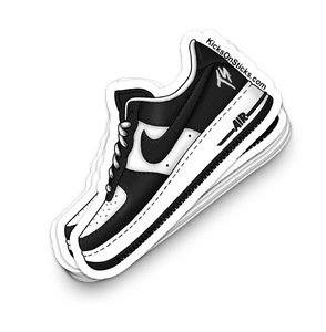 Air Force 1 Low "TS Black White" Sneaker Sticker