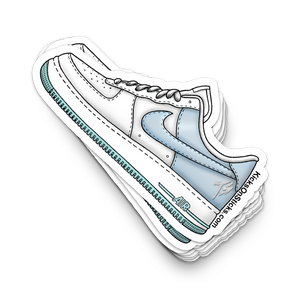 Air Force 1 Low "TS White Tortoise" Sneaker Sticker