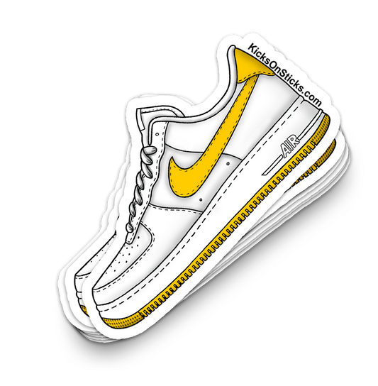 Air Force 1 Low "University Gold" Sneaker Sticker