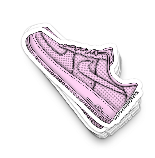Air Force 1 Low "Valentine Day 2026 Pack Pink" Sneaker Sticker