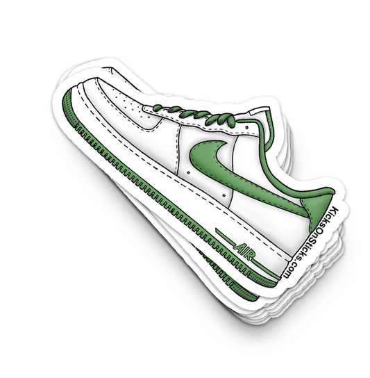 Air Force 1 Low "White Chlorophyll" Sneaker Sticker