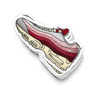 Air Max 95 "Anatomy Flesh" Sneaker Sticker