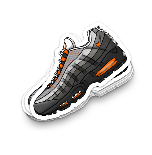 Air Max 95 "Mandarin Orange" Sneaker Sticker