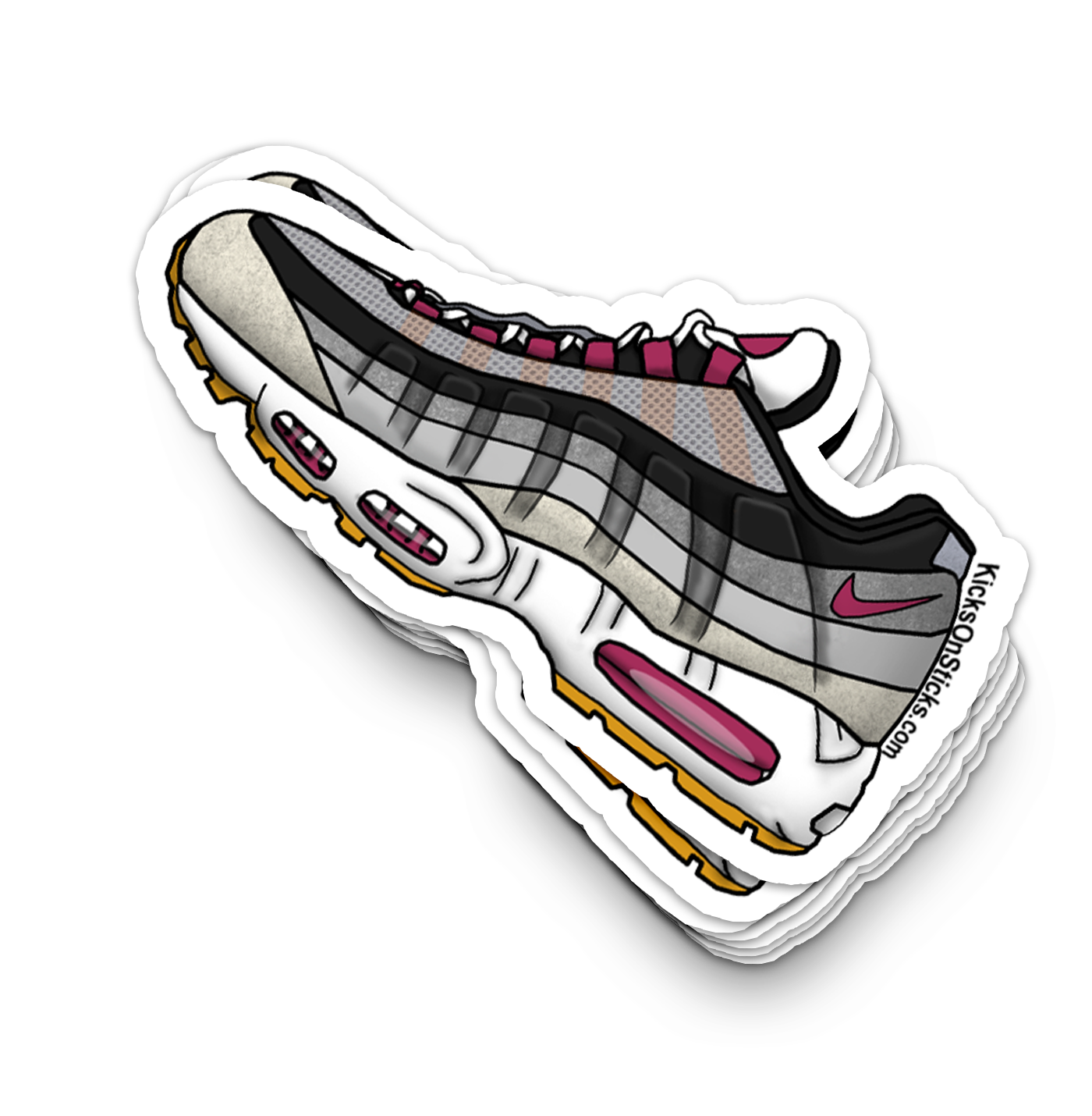 Air Max 95 "SB Cactus Flower" Sneaker Sticker