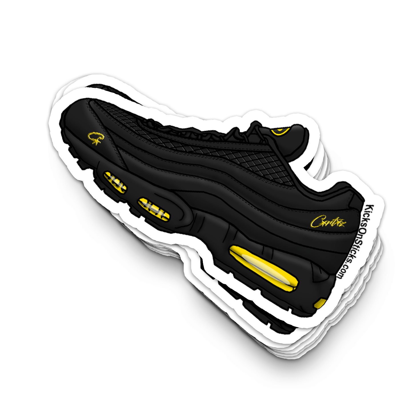 Air Max 95 "Corteiz Honey Black" Sneaker Sticker