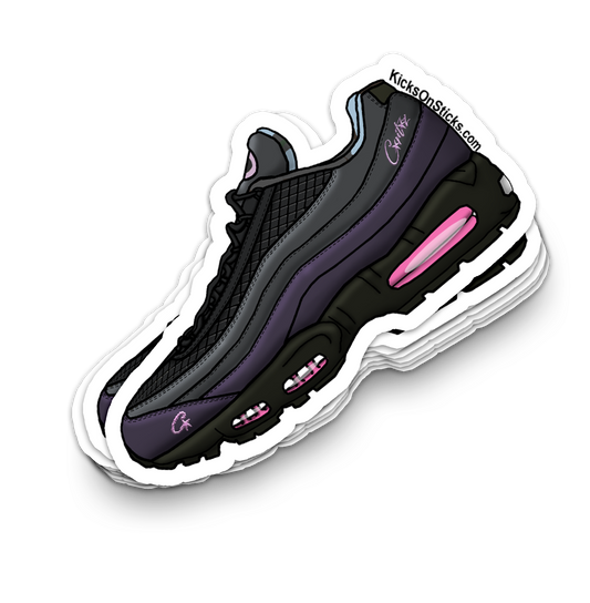 Air Max 95 "Corteiz Pink Beam" Sneaker Sticker