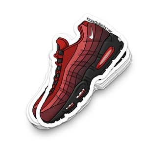 Air Max 95 "Habanero Red" Sneaker Sticker