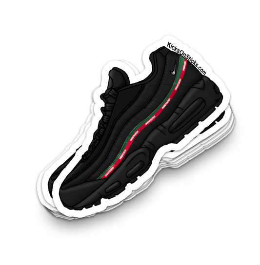 Air Max 95 "UNDFTD 2025 Black" Sneaker Sticker