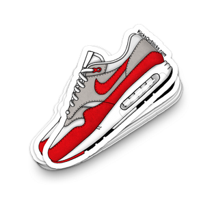 Air Max 1 "Big Bubble OG Red" Sneaker Sticker