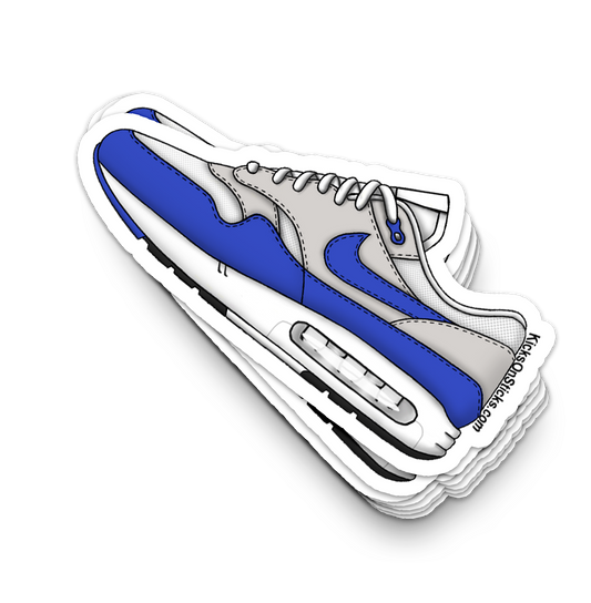 Air Max 1 "Big Bubble OG Royal" Sneaker Sticker