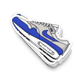 Air Max 1 "Big Bubble OG Royal" Sneaker Sticker