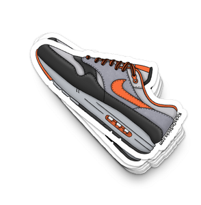 Air Max 1 "Huf Orange" Sneaker Sticker