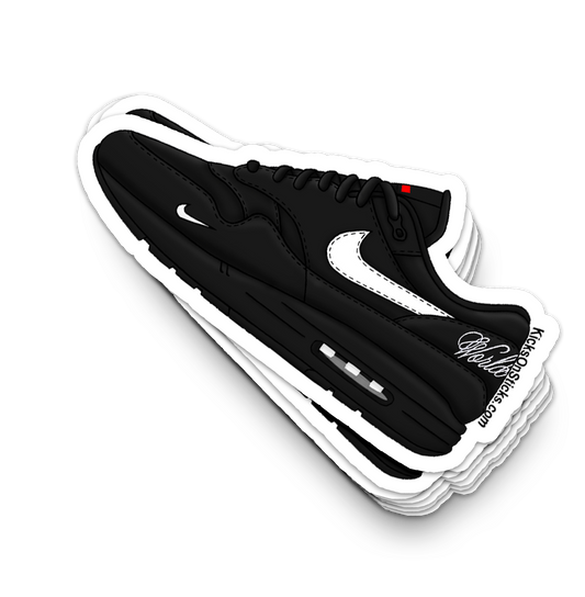 Air Max 1 "Supreme 2025 Black" Sneaker Sticker