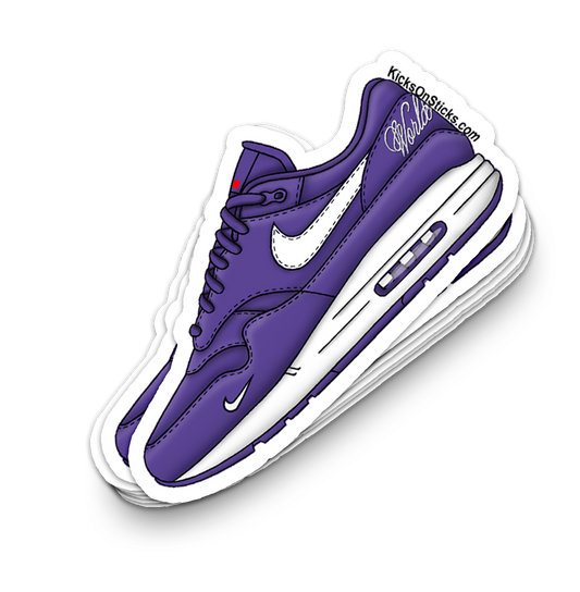 Air Max 1 "Supreme 2025 Purple" Sneaker Sticker
