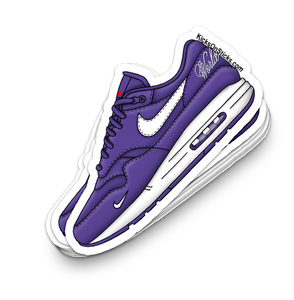 Air Max 1 "Supreme 2025 Purple" Sneaker Sticker
