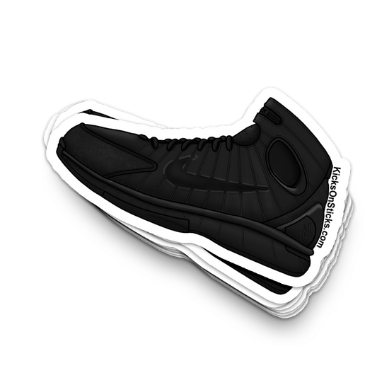 Air Zoom Huarache 2K4 "Black" Sneaker Sticker