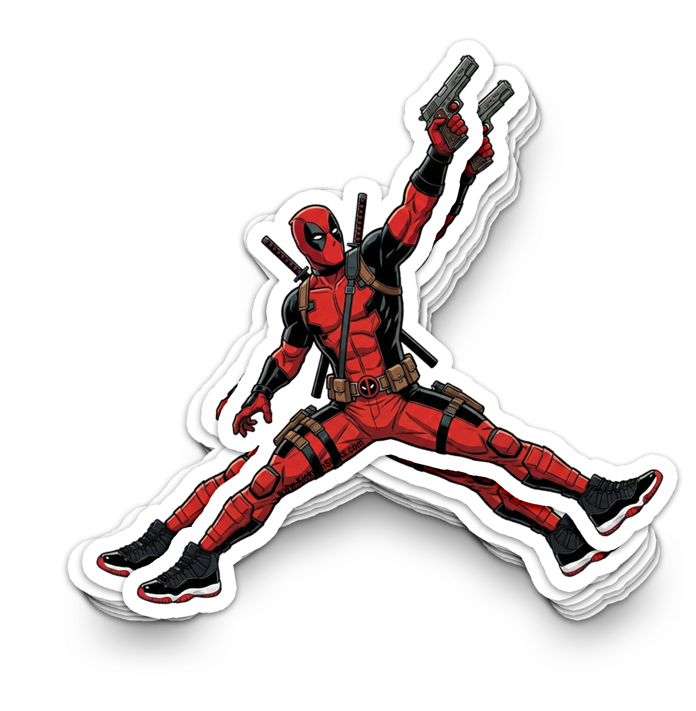 Jump Deadpool Flip