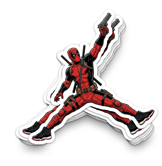 Jump Deadpool Flip