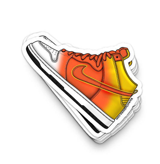 SB Dunk High "Candy Corn" Sneaker Sticker