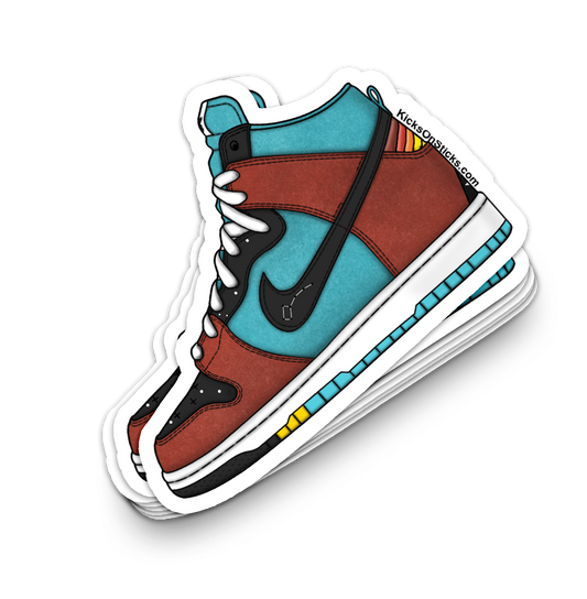 SB Dunk High "Di'orr Greenwood" Sneaker Sticker