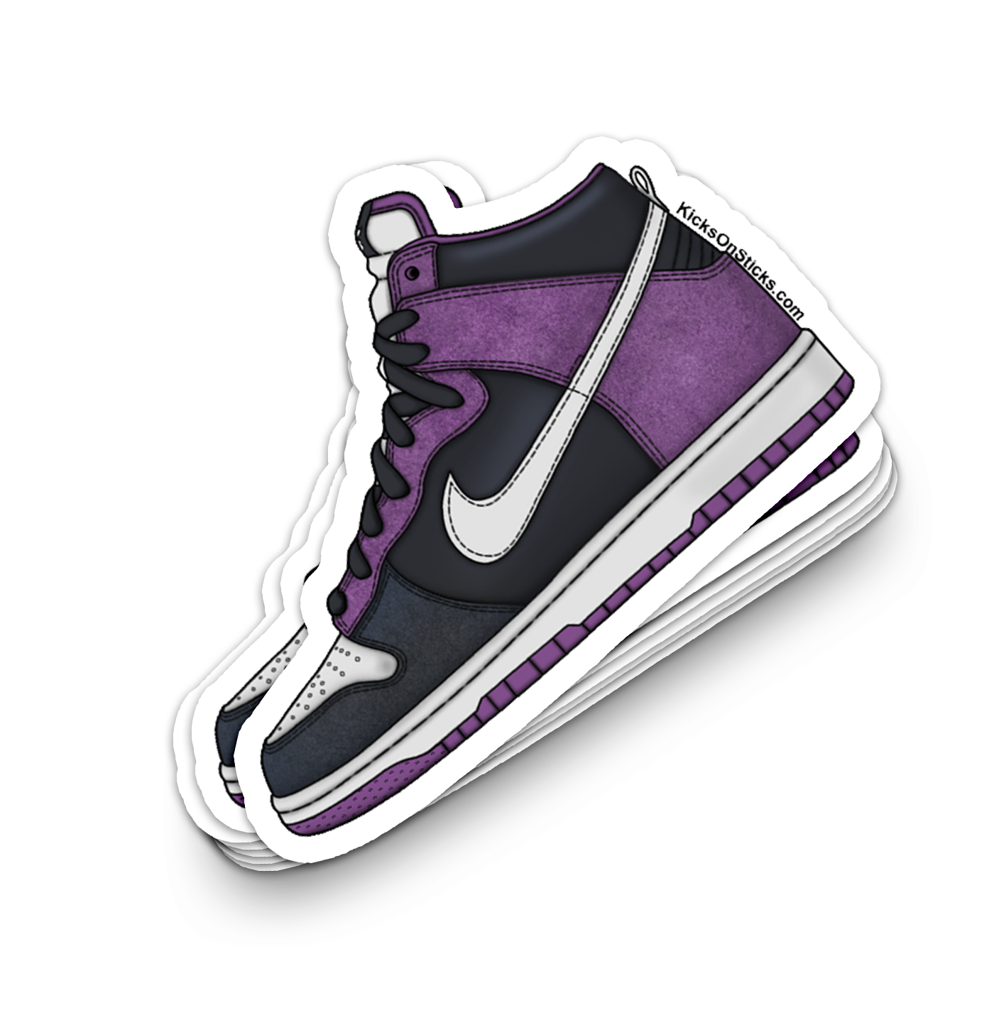 SB Dunk High "Unheavens Gate" Sneaker Sticker